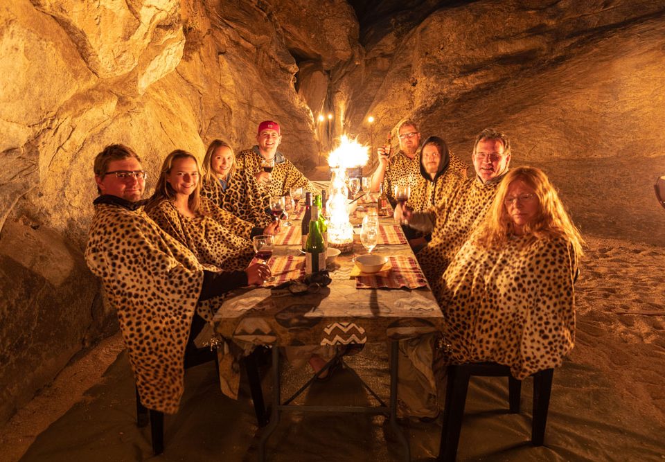 Canyon Dinner Donkerhuk West Safaris in Namibia
