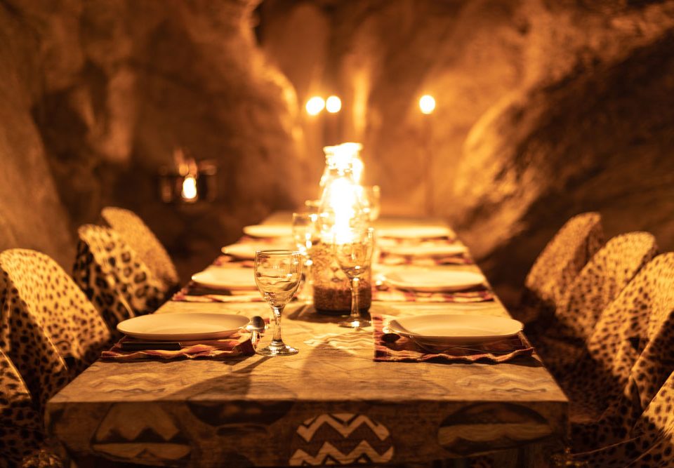 Canyon Dinner Donkerhuk West Safaris in Namibia